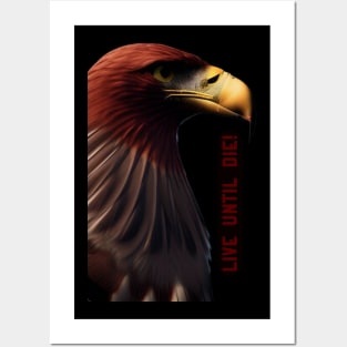 The Red Eagle - Live Until Die Posters and Art